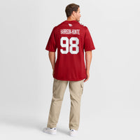 Arizona Cardinals Jared Harrison-Hunte Nike Cardinal Team Game Jersey