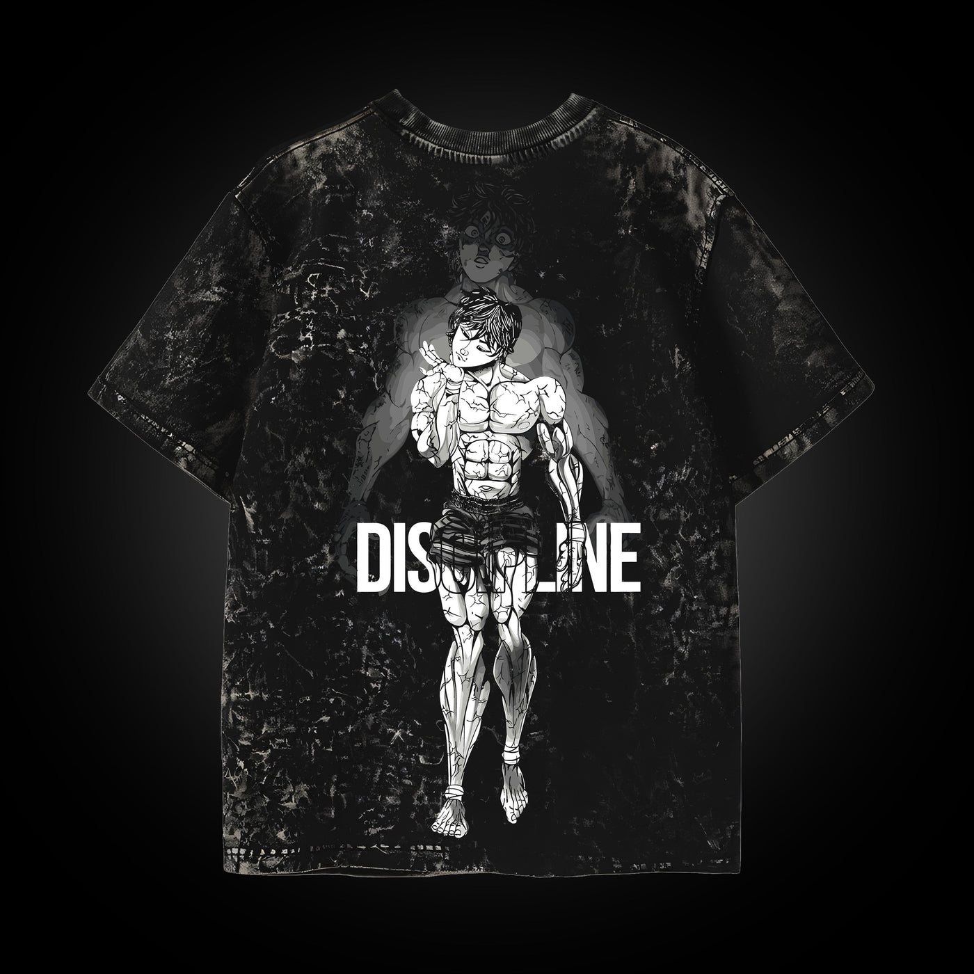 Baki "Discipline" Vintage Tee