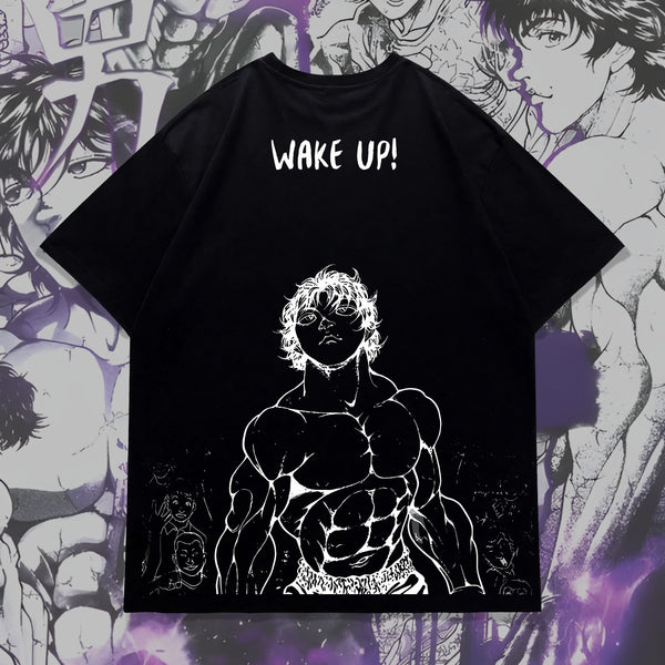 Baki Wake Up - Baki Hanma Oversized Tee