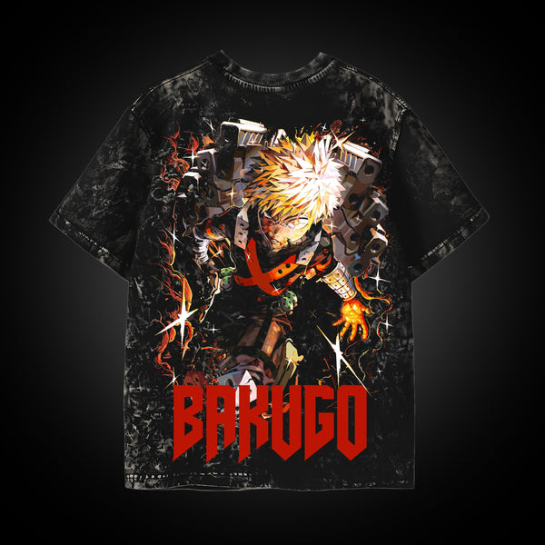Bakugo Come at Me Seriously - My Hero Academia Oversized Tee