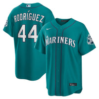 Seattle Mariners Julio Rodríguez Teal jersey – view 1
