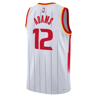 Houston Rockets Nike Replica Association Edition Swingman Jersey - White - Steven Adams -