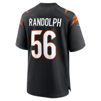 Cincinnati Bengals Garmon Randolph Nike Black Team Game Jersey