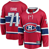 Montreal Canadiens Jake Evans Red jersey – view 1