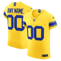 Los Angeles Rams Nike Classic Sol Vapor F.U.S.E. Elite Custom Jersey