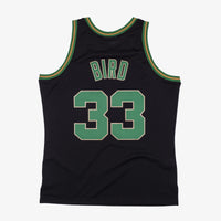 Boston Celtics Mitchell & Ness Larry Bird 1985 Reload Swingman Authentic Jersey - Black