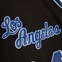 Los Angeles Lakers Mitchell & Ness Shaquille O'Neal 1996 Reload Swingman Authentic Jersey - Black