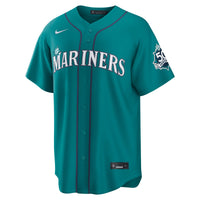 Seattle Mariners Julio Rodríguez Teal jersey – view 3