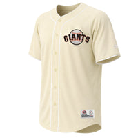San Francisco Giants Stitches Cream Fashion Jersey