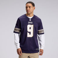 Minnesota Vikings J.J McCarthy Nike Purple 2026 Rivalries Collection Game Jersey