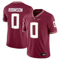 Duce Robinson Florida State Seminoles Nike Home Game Jersey - Garnet