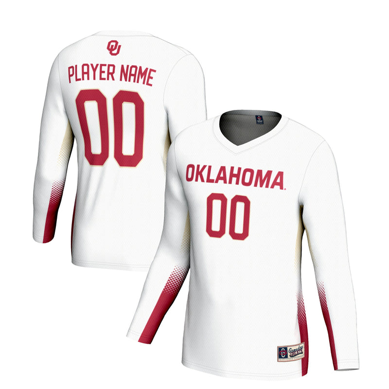 Oklahoma Sooners GameDay Greats Adult NIL Lightweight Volleyball Jersey - White