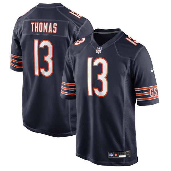 Chicago Bears Zavion Thomas Nike Navy Team Game Jersey