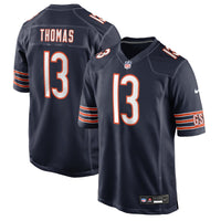 Chicago Bears Zavion Thomas Navy jersey – view 1