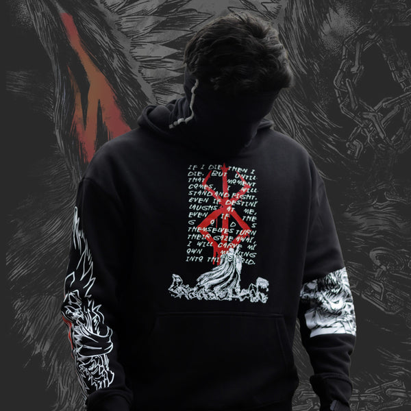 Last Man Standing - Berserk Oversized Hoodie