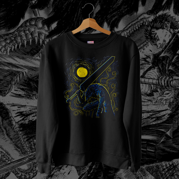 Guts Blue Armor - Berserk Oversized Sweatshirt