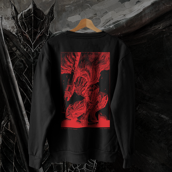 Guts Red Armor - Berserk Oversized Sweatshirt