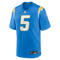 Los Angeles Chargers Trey Lance Nike Powder Blue Team Game Jersey