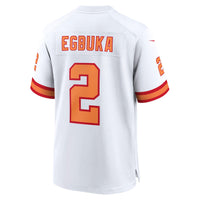 Tampa Bay Buccaneers Emeka Egbuka White jersey – view 3