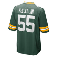 Green Bay Packers Chris McClellan Green jersey – view 5