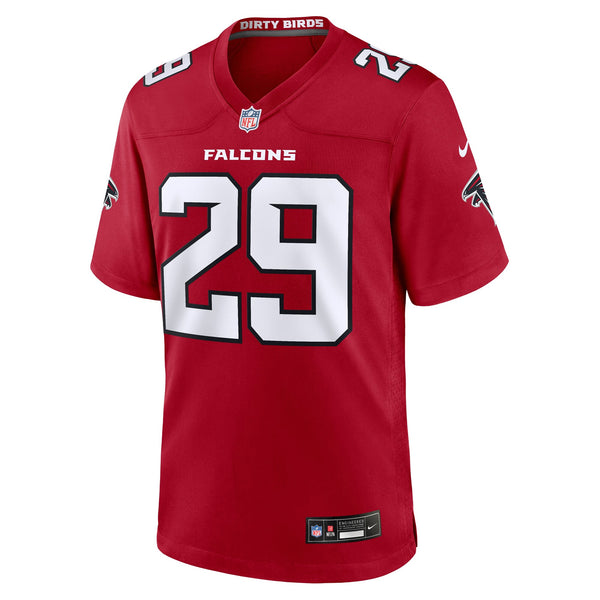 Atlanta Falcons Sydney Brown Nike Red Team Game Jersey