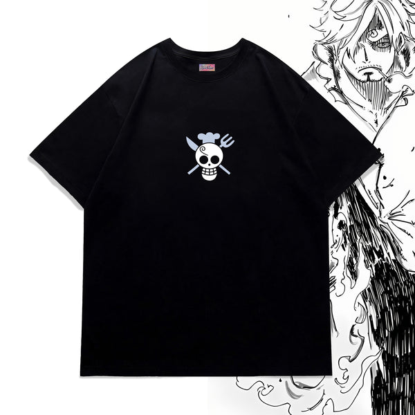Black Leg Sanji - One Piece Oversized Tee