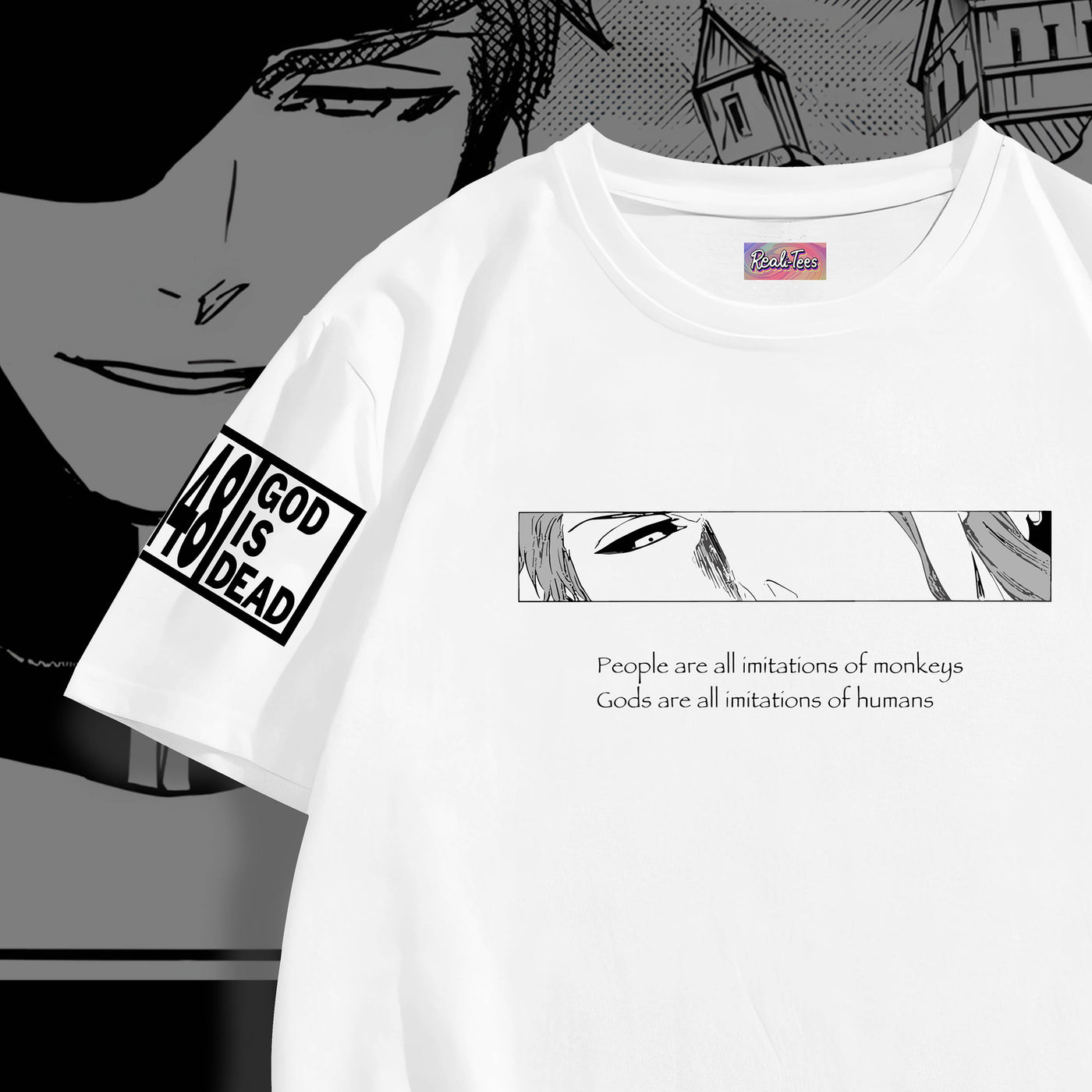 Bleach 48 / Aizen Oversized Tee
