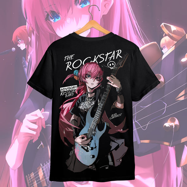 Bocchi The Rock Minimalist Logo - Bocchi The Rock! Oversized Tee
