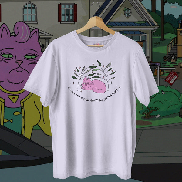 Princess Carolyn Setting Limits Ash - Bojack Horseman Oversized Tee