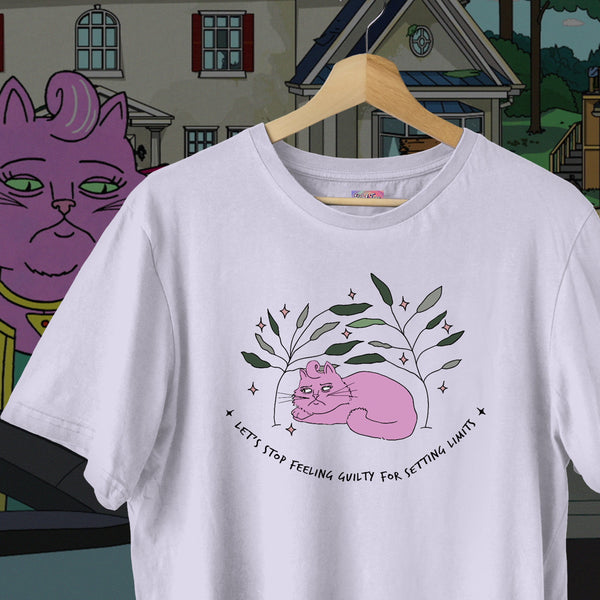Princess Carolyn Setting Limits Ash - Bojack Horseman Oversized Tee