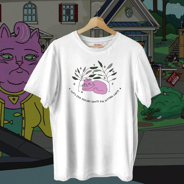 Princess Carolyn Setting Limits White - Bojack Horseman Oversized Tee