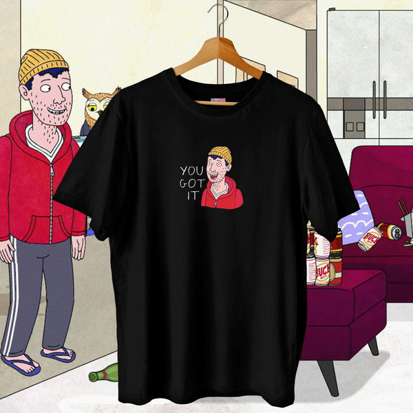 Todd Chavez You Got It Black - Bojack Horseman Oversized Tee