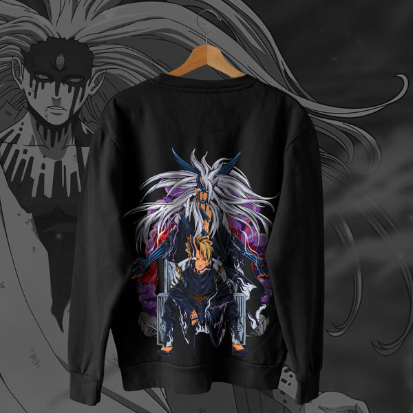 Boruto and Momoshiki - Naruto Oversized Sweatshirt