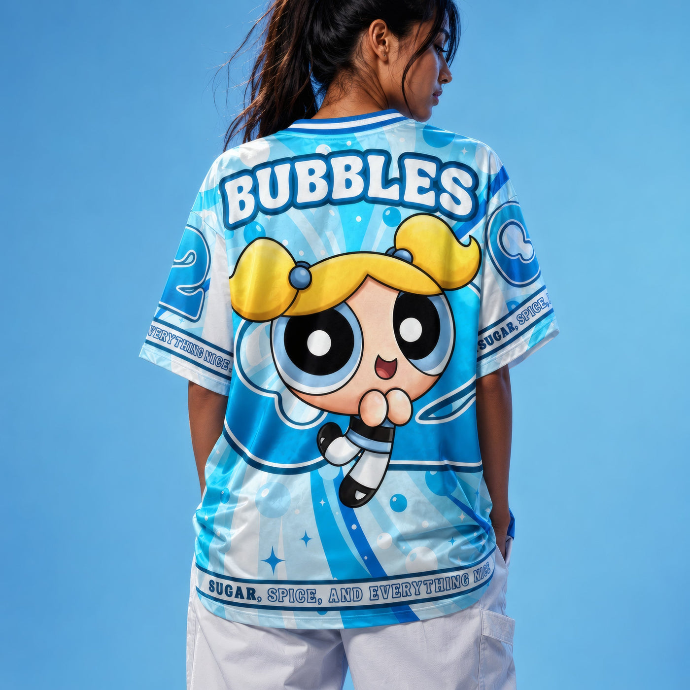 Bubbles "Sugar" Oversized Jersey
