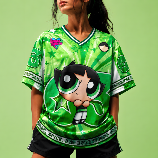 Buttercup Spice - The Powerpuff Girls Oversized Jersey