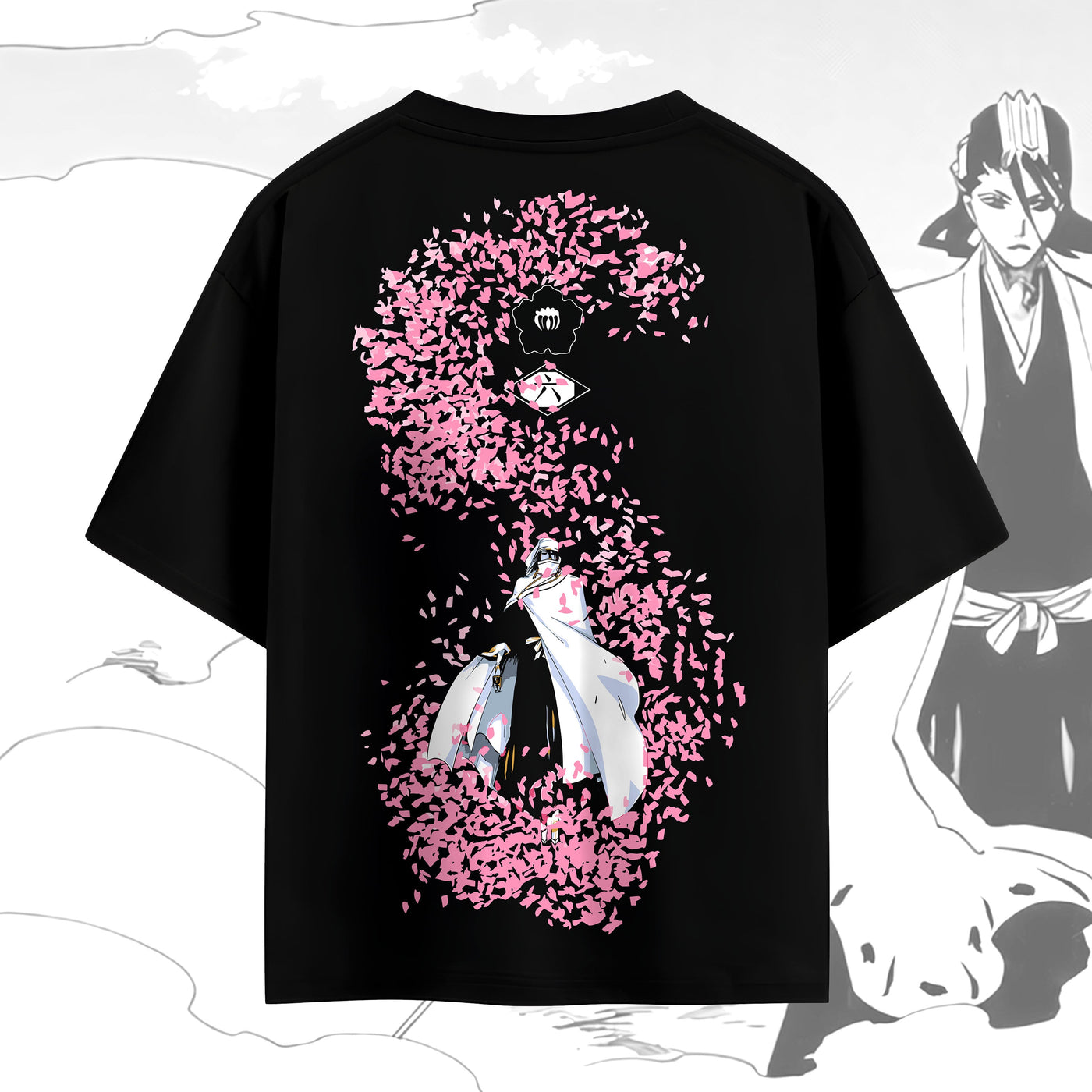 Byakuya Kuchiki "Petal Storm" Oversized Tee