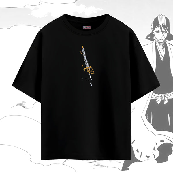 Byakuya Petal Storm Minimalist - Bleach Oversized Tee