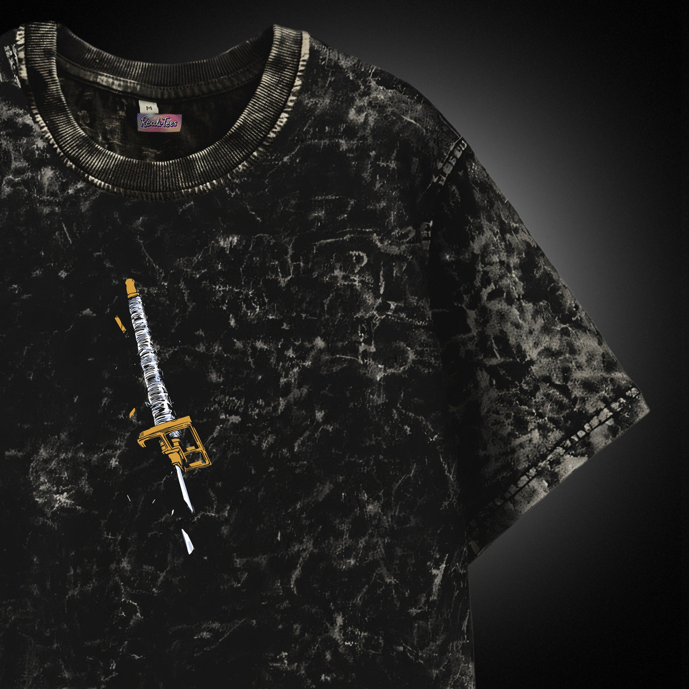 Byakuya Kuchiki "Petal Storm" Vintage Tee