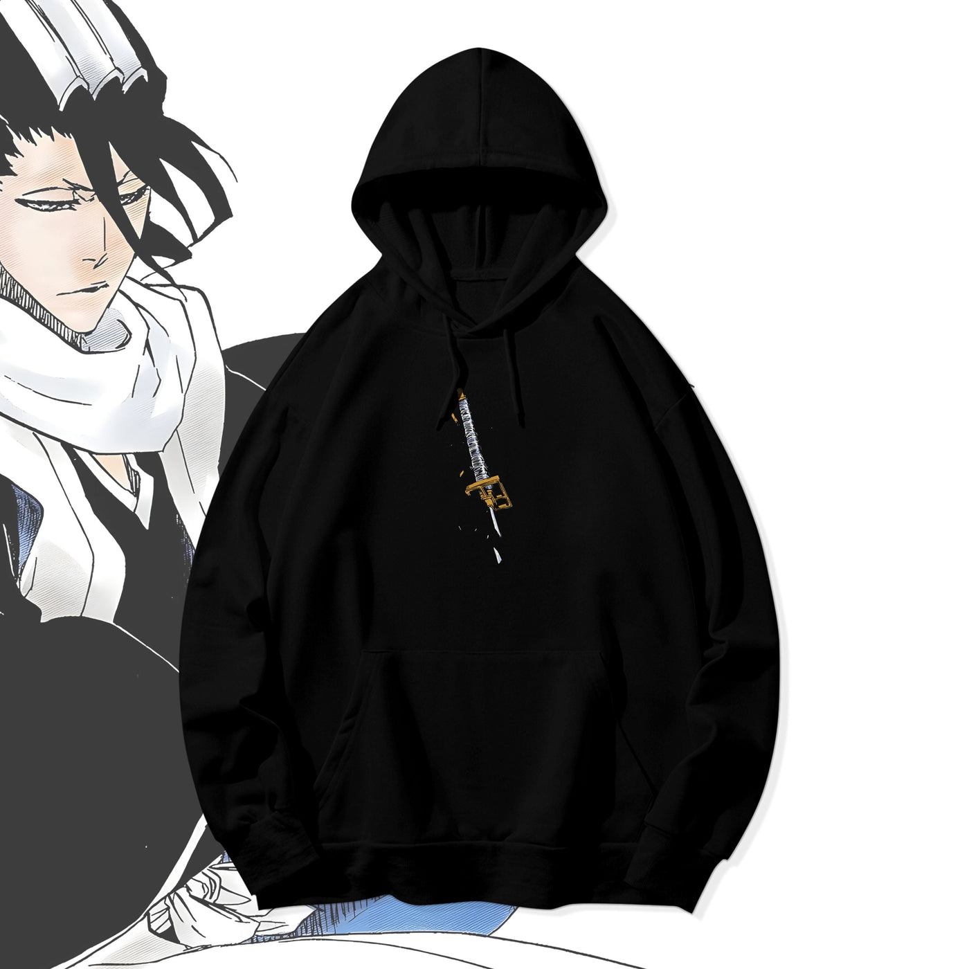 Byakuya Kuchiki "Petal Storm" Hoodie