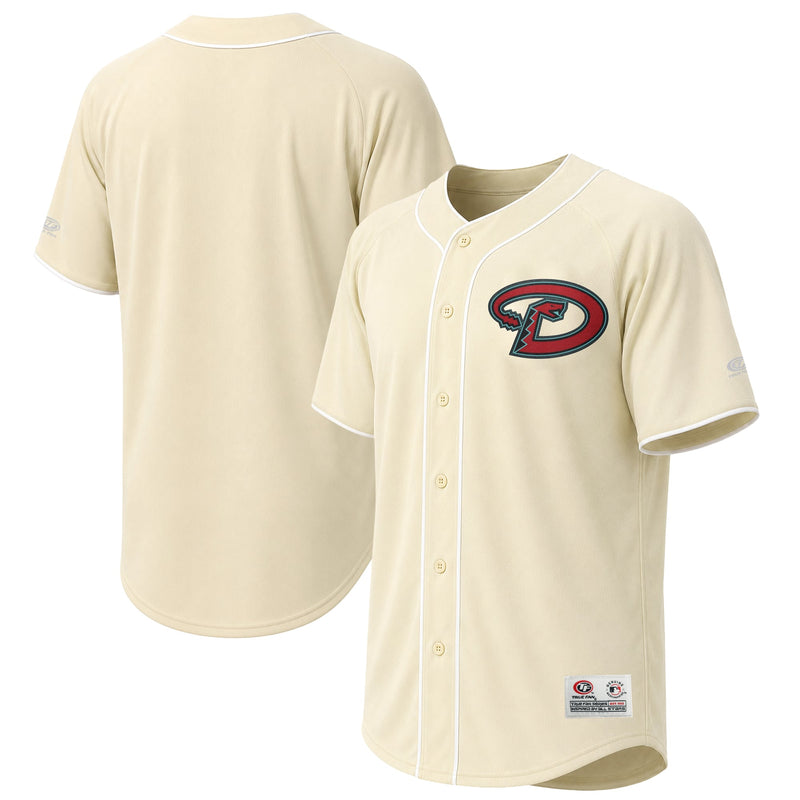 Arizona Diamondbacks Stitches Cream Fashion Jersey