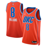 Oklahoma City Thunder Jordan Brand Statement Edition Swingman Jersey - Orange - Jalen Williams -