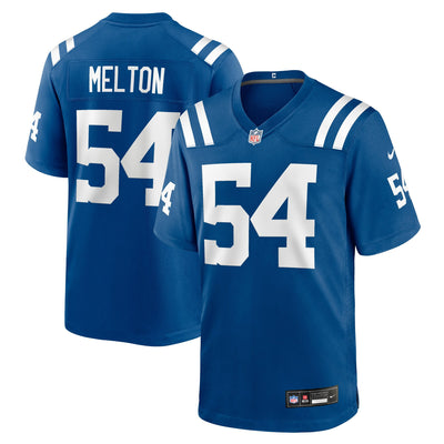 Indianapolis Colts Mitchell Melton Nike Royal Team Game Jersey