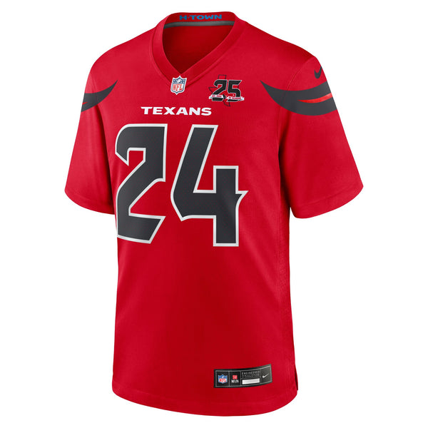 Houston Texans Derek Stingley Jr. Nike Red Alternate 25th Season Game Jersey