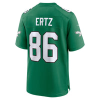 Philadelphia Eagles Zach Ertz Kelly Green jersey – view 3