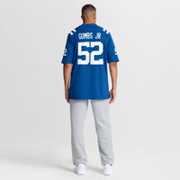 Indianapolis Colts George Gumbs Jr. Nike Royal Team Game Jersey