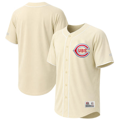 Chicago Cubs Stitches Cream Fashion Jersey