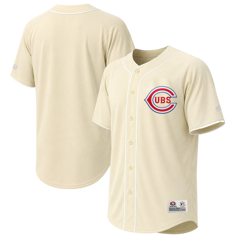 Chicago Cubs Stitches Cream Fashion Jersey