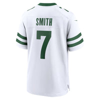 New York Jets Geno Smith White jersey – view 3