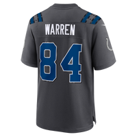 Indianapolis Colts Tyler Warren Nike Anthracite 2026 Rivalries Collection Game Jersey