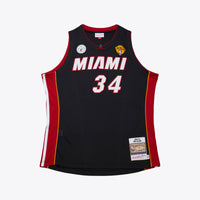 Miami Heat Mitchell & Ness Ray Allen 2012 Road Finals Authentic Jersey - Black